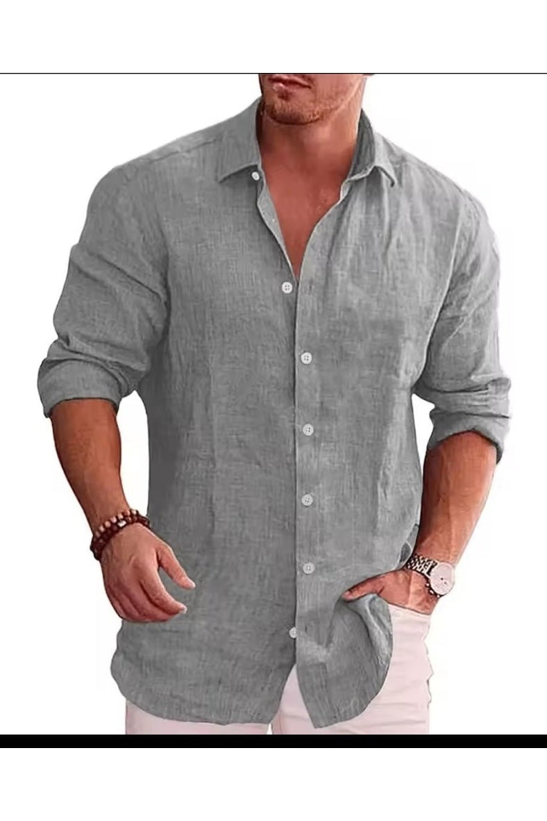 Men's Knit Breathable Short - Sleeve Shirt | Cool - Feel Summer Top - GLITCH - BELLE