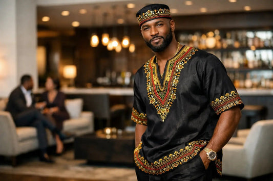 Dashiki Set for Men That Owns the Room - GLITCH-BELLE