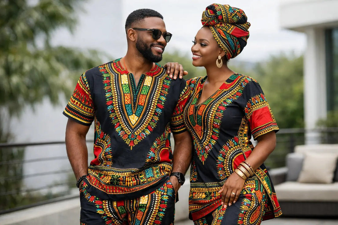 Dashiki Sets That Make the Whole Look Hit - GLITCH-BELLE