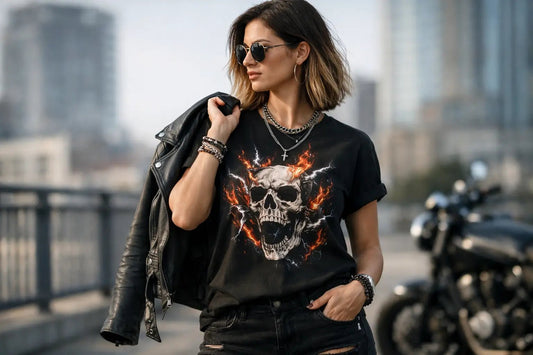 How to Style Statement Tees With Real Edge - GLITCH-BELLE