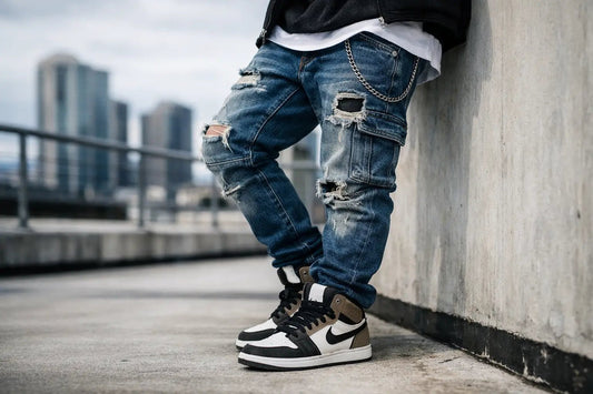 Premium Denim Streetwear That Hits Hard - GLITCH-BELLE