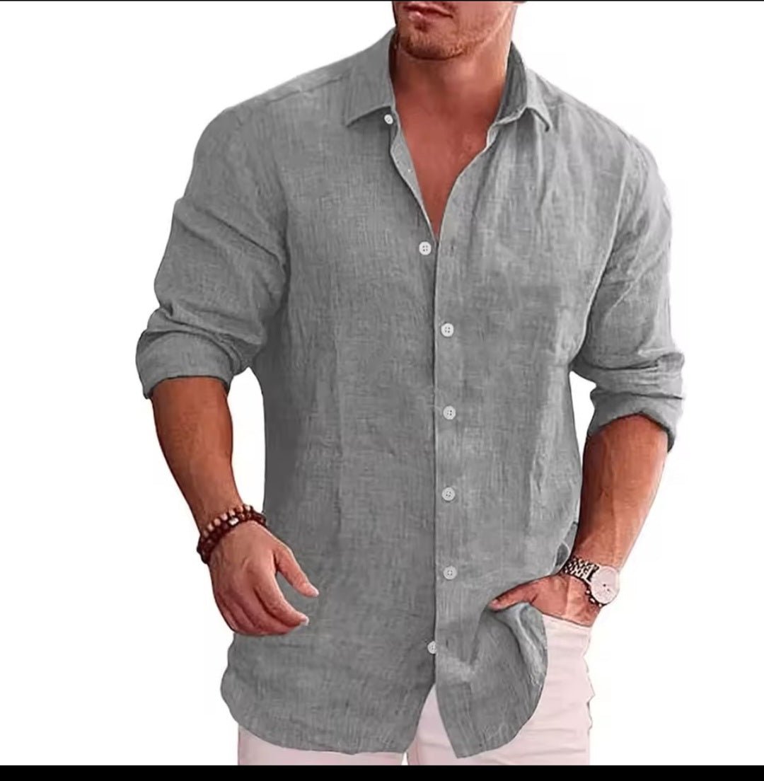 Men's Knit Breathable Short - Sleeve Shirt | Cool - Feel Summer Top - GLITCH - BELLE