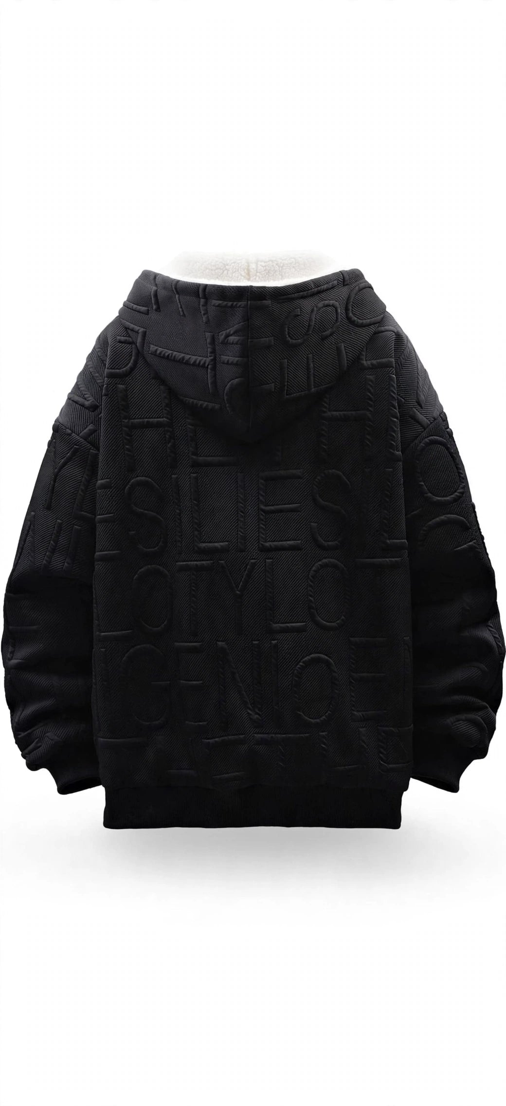 Quilted Jacquard Full-Zip Jacket – Men's Plush Lined