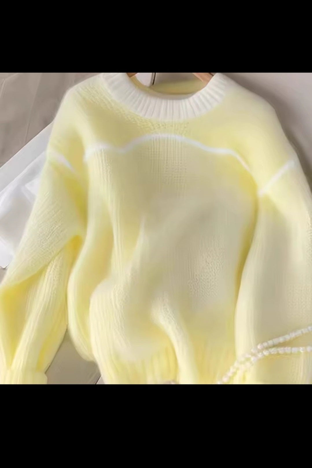 Sweet Knit Sweater – Women's Casual Loose Elegant Pullover - GLITCH-BELLE