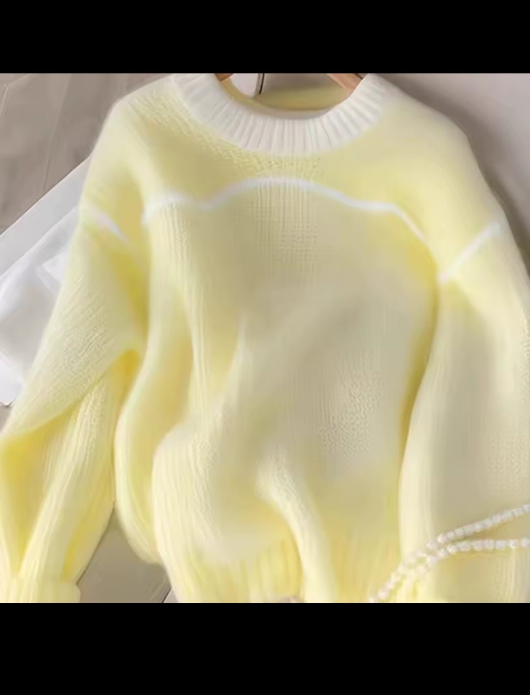 Sweet Knit Sweater – Women's Casual Loose Elegant Pullover - GLITCH - BELLE