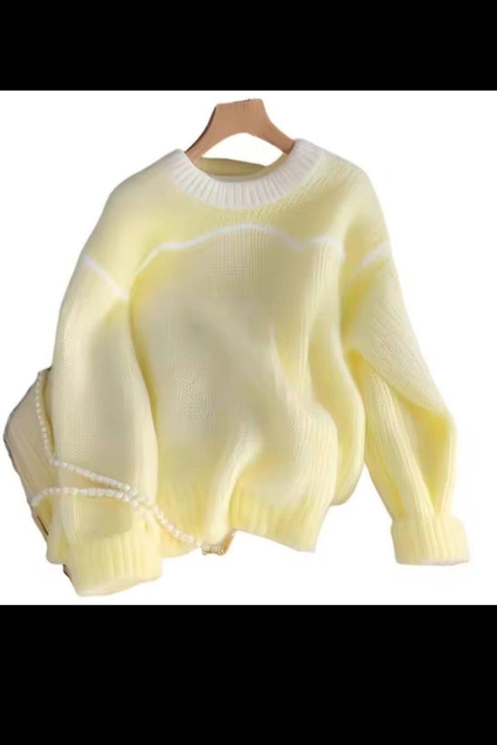 Sweet Knit Sweater – Women's Casual Loose Elegant Pullover - GLITCH-BELLE