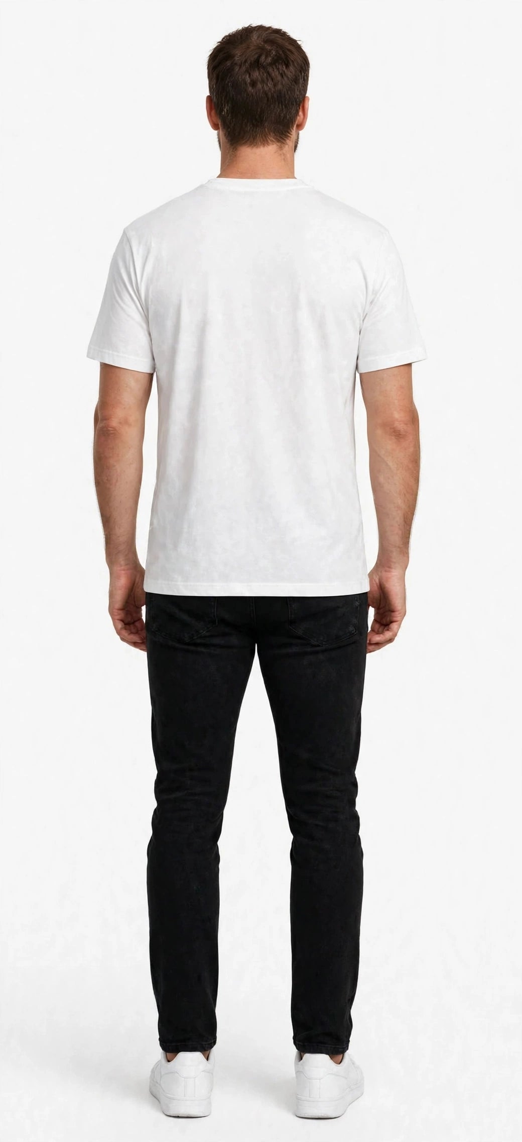 Men's American Style Relaxed Fit Crew Neck T-Shirt