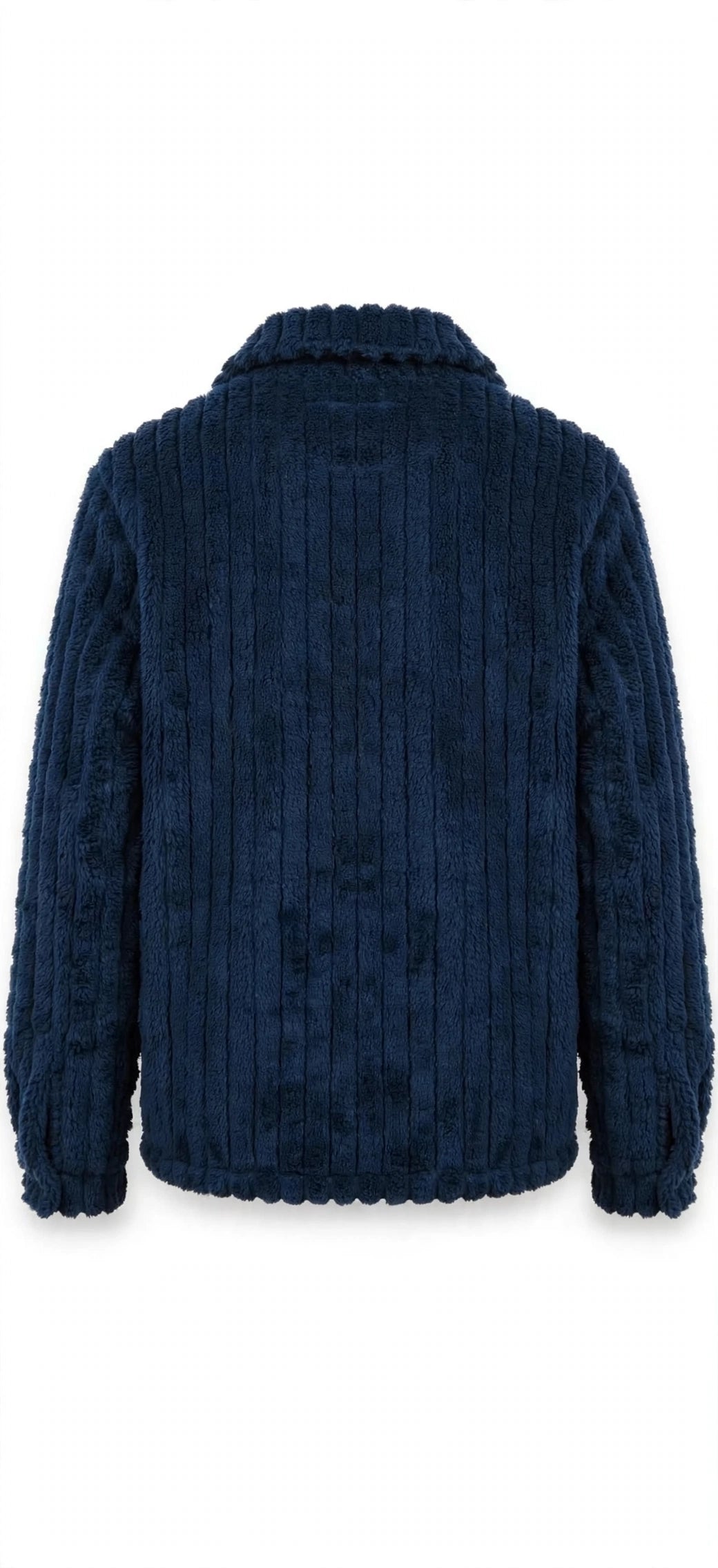 Men's Winter Front Placket Flannel Jacket