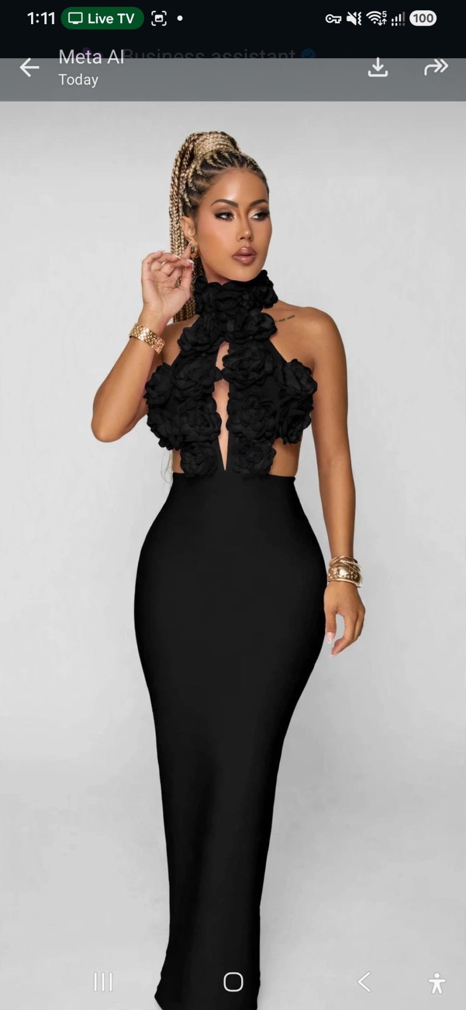 Solid Color Halter Neck Maxi Dress – Luxury Nightclub & Evening Gown - GLITCH-BELLE