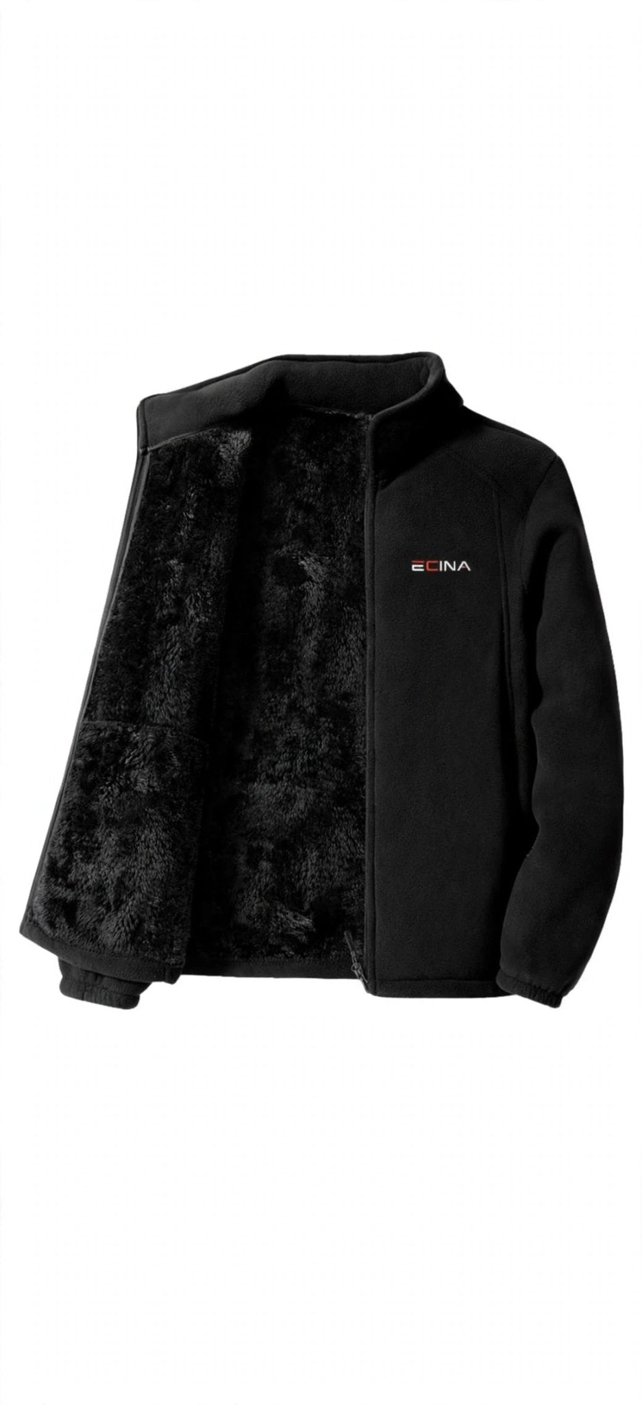 Women's Dopamine Fleece Zip Jacket — Embroidered Coral Fleece Outerwear - GLITCH-BELLE