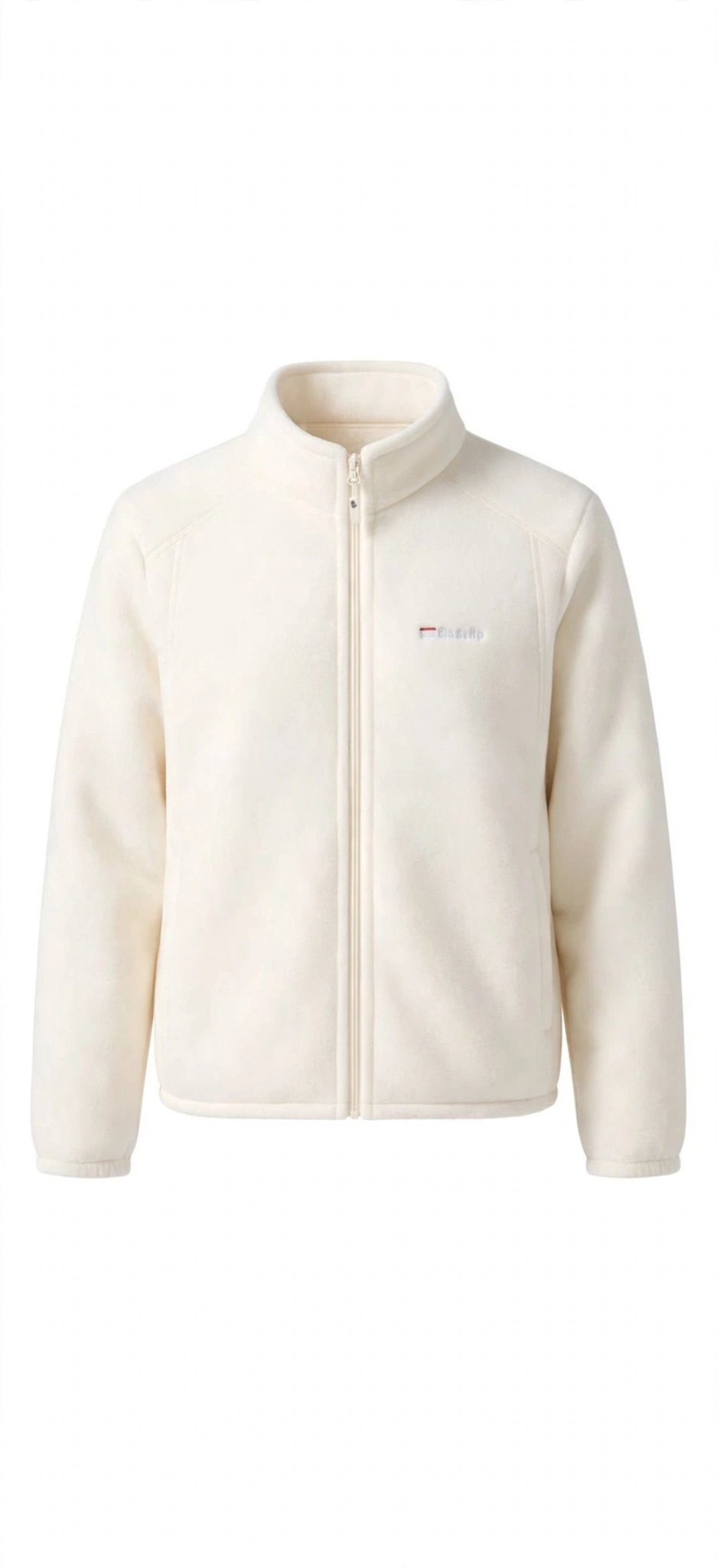 Women's Dopamine Fleece Zip Jacket — Embroidered Coral Fleece Outerwear - GLITCH-BELLE